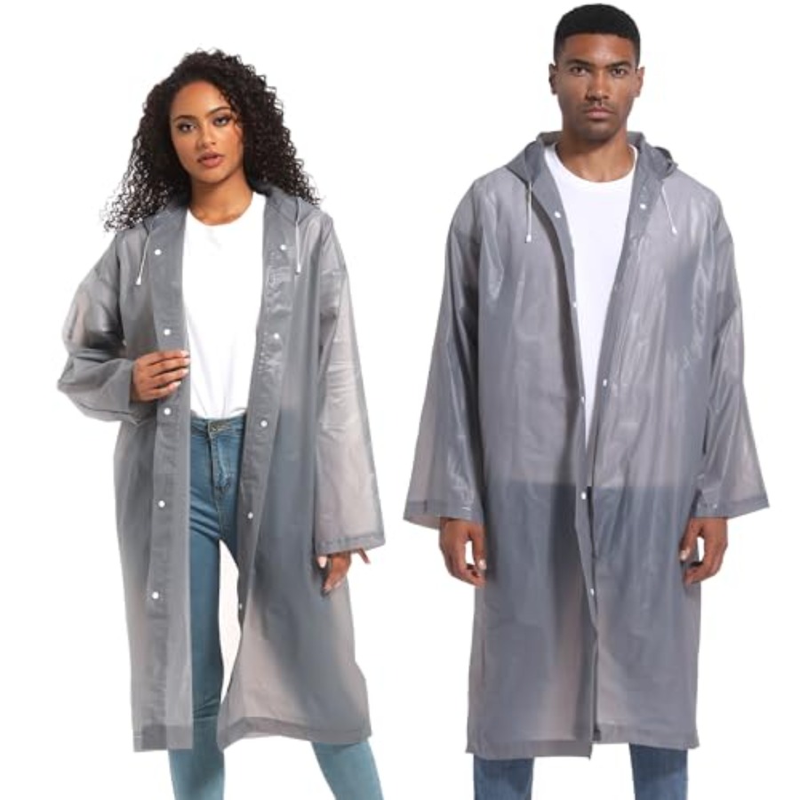 Emergency Poncho Rain - Rain Ponchos for Adults Raincoats 2