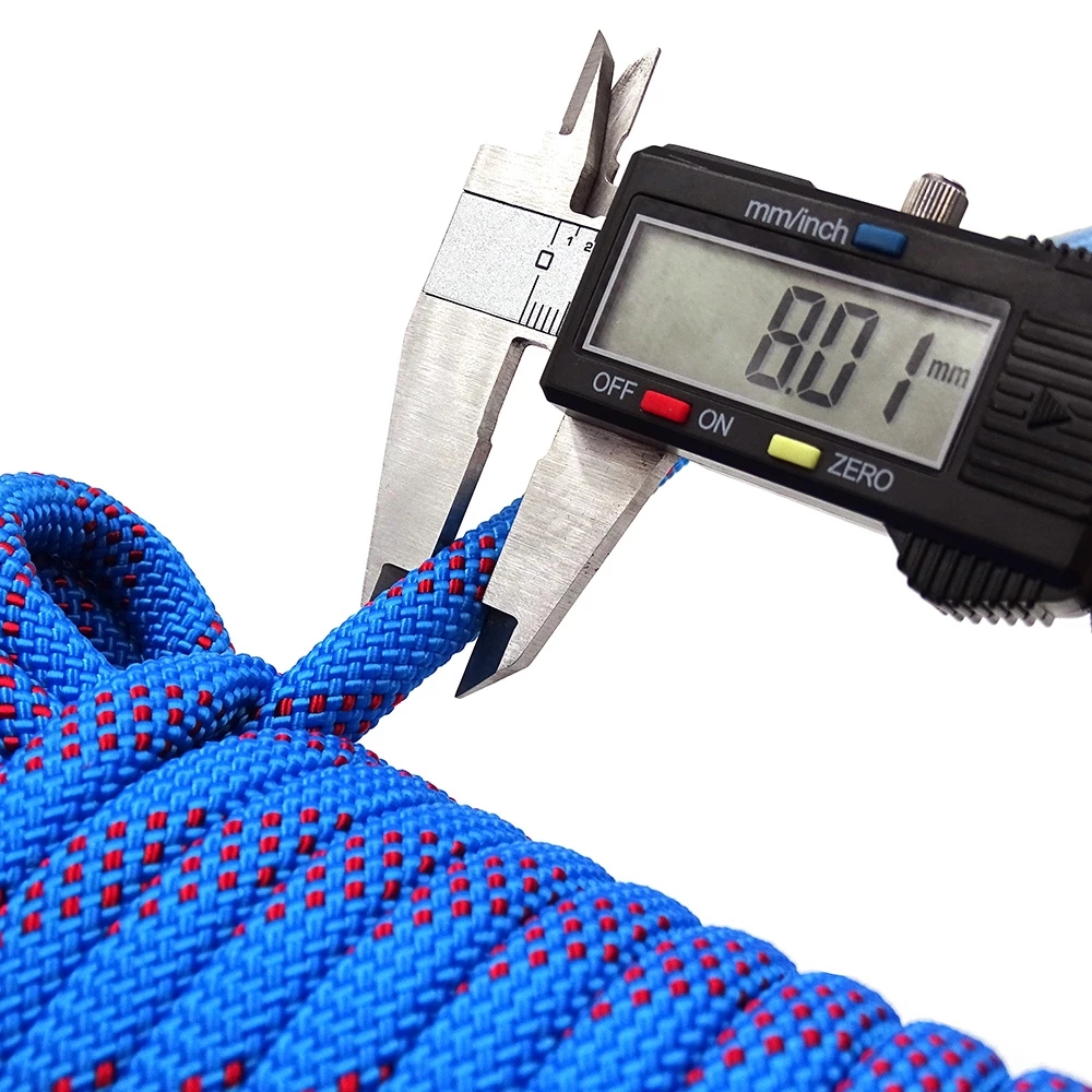 50m Static Climbing Rope 8mm O - Rescue Rope Throw ulasan dan harga