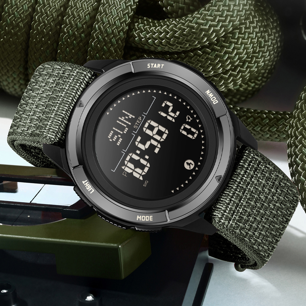 SANDA Brand Electronic Watches - Compass Lensatic ulasan dan harga