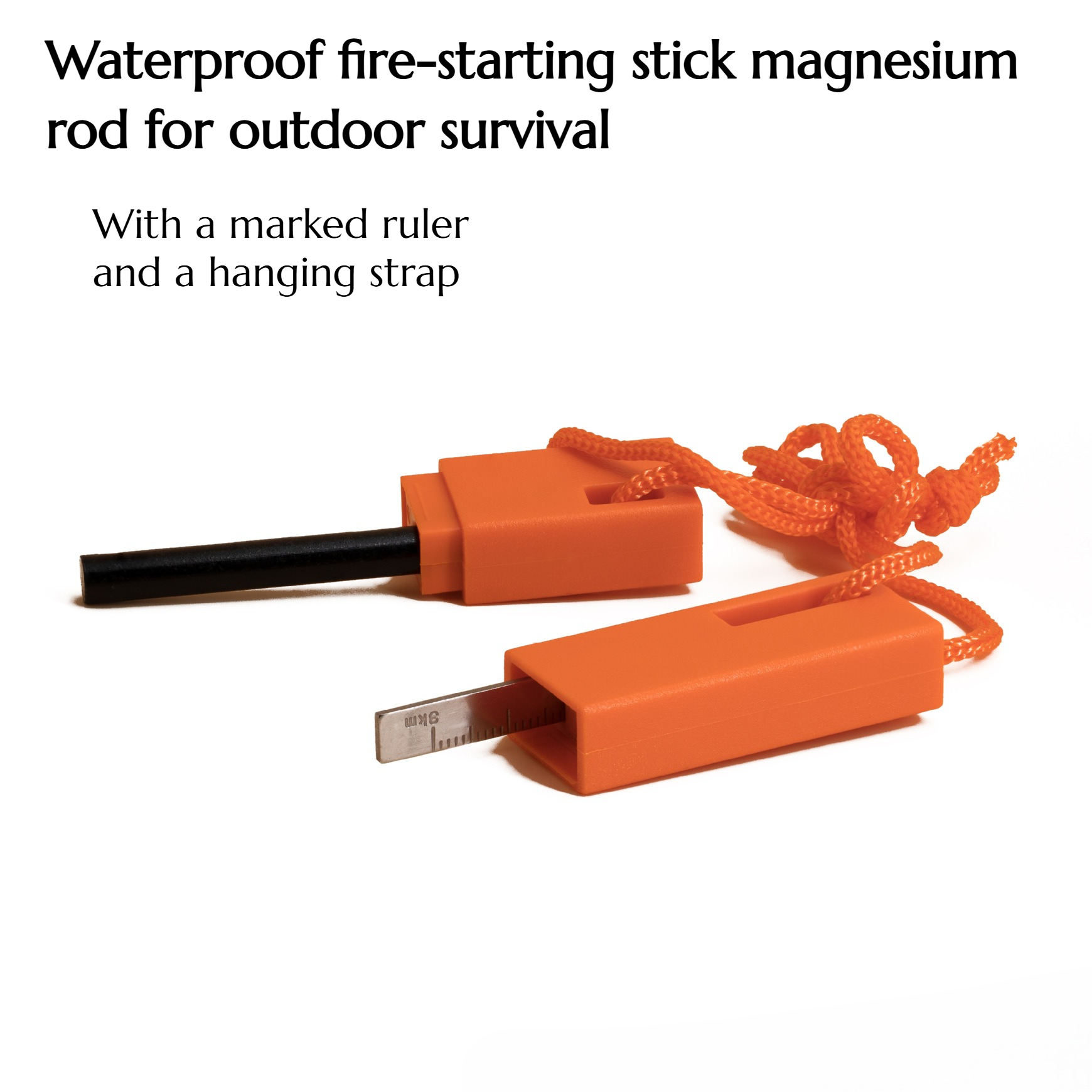 5PCS Outdoor Survival Waterpro - Magnesium Fire Starter ulasan dan harga