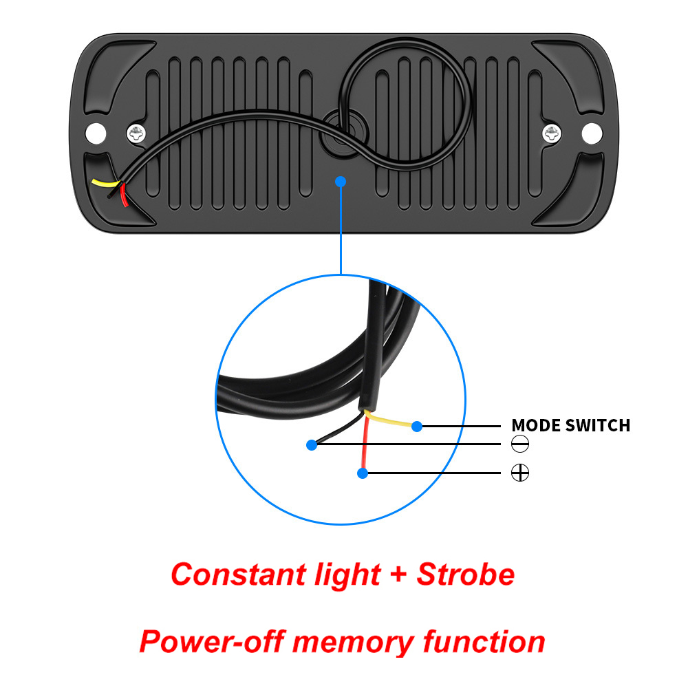 1pcs Led Strobe Warning Light  - Sos Light Strobe ulasan dan harga
