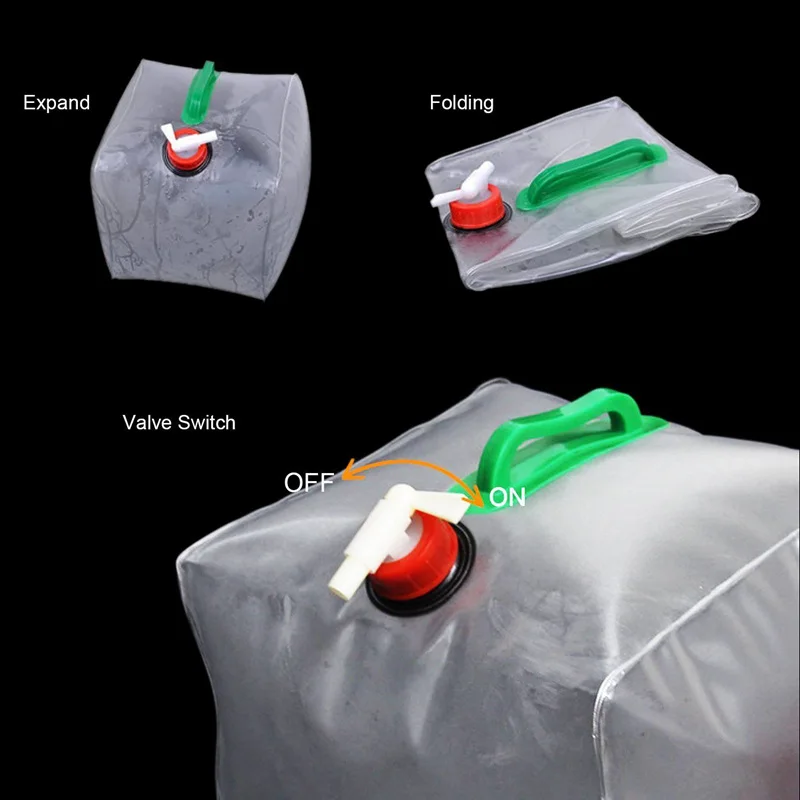 10L Foldable Water Tank Water  - Water Bag Collapsible ulasan dan harga