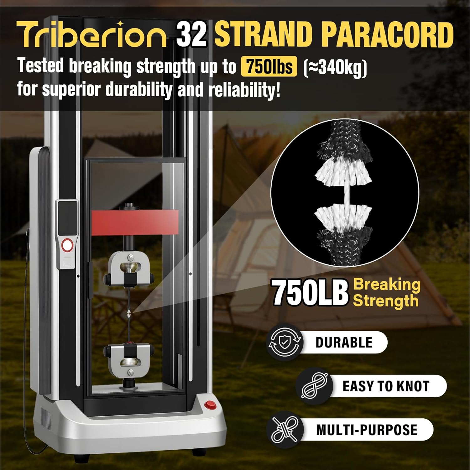 750lb Paracord Rope 1000ft/500 - Para Cord 1000Ft ulasan dan harga