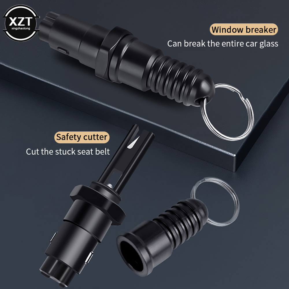 Car Window Glass Breaker Tool  - Rescue Rope Throw ulasan dan harga