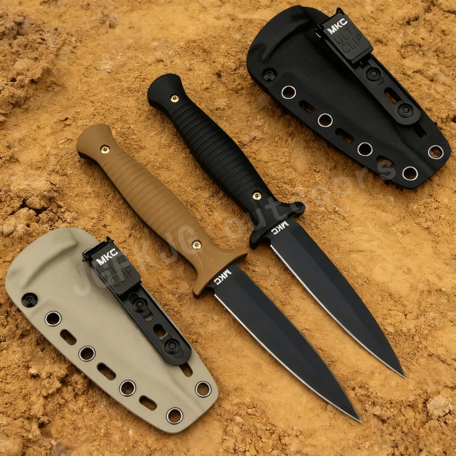 High Hardness MKC V24 Fixed Bl - Bushcraft Knife Fixed ulasan dan harga