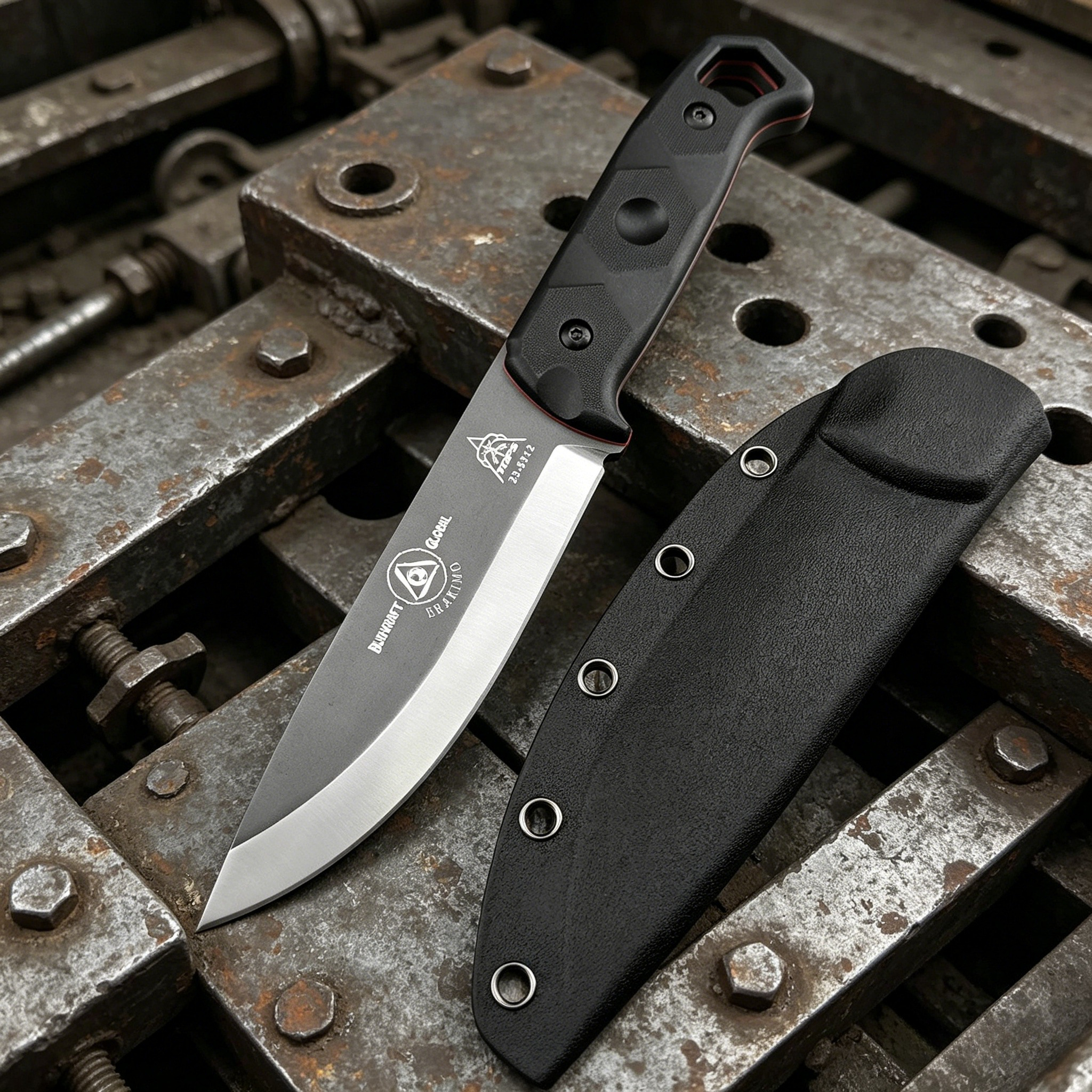 Outdoor Camping Fixed Blade Kn - Bushcraft Knife Fixed ulasan dan harga