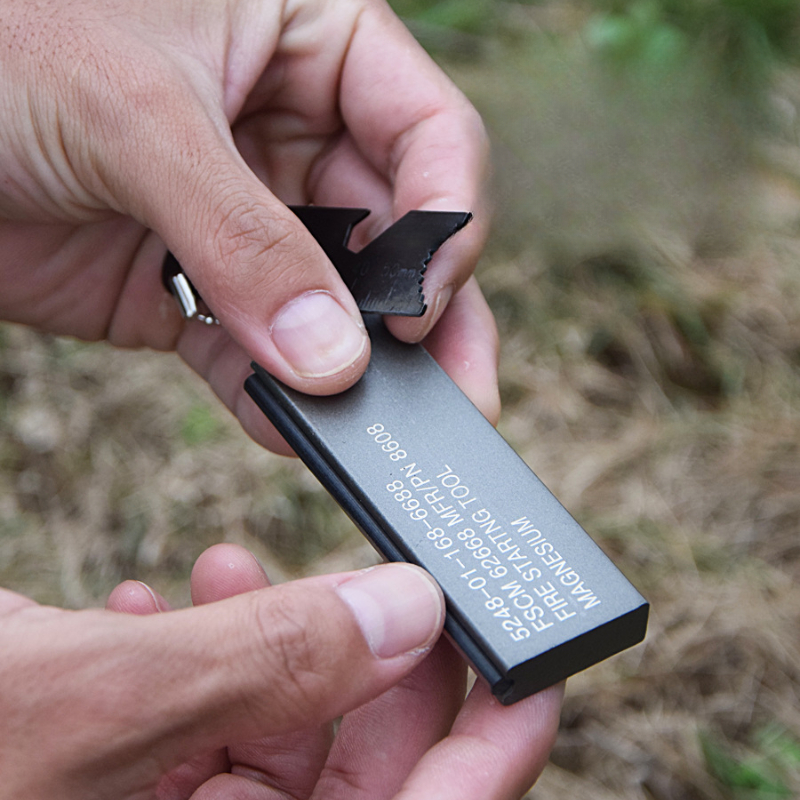 Waterproof Magnesium Flint & S - Fire Starting Kit ulasan dan harga