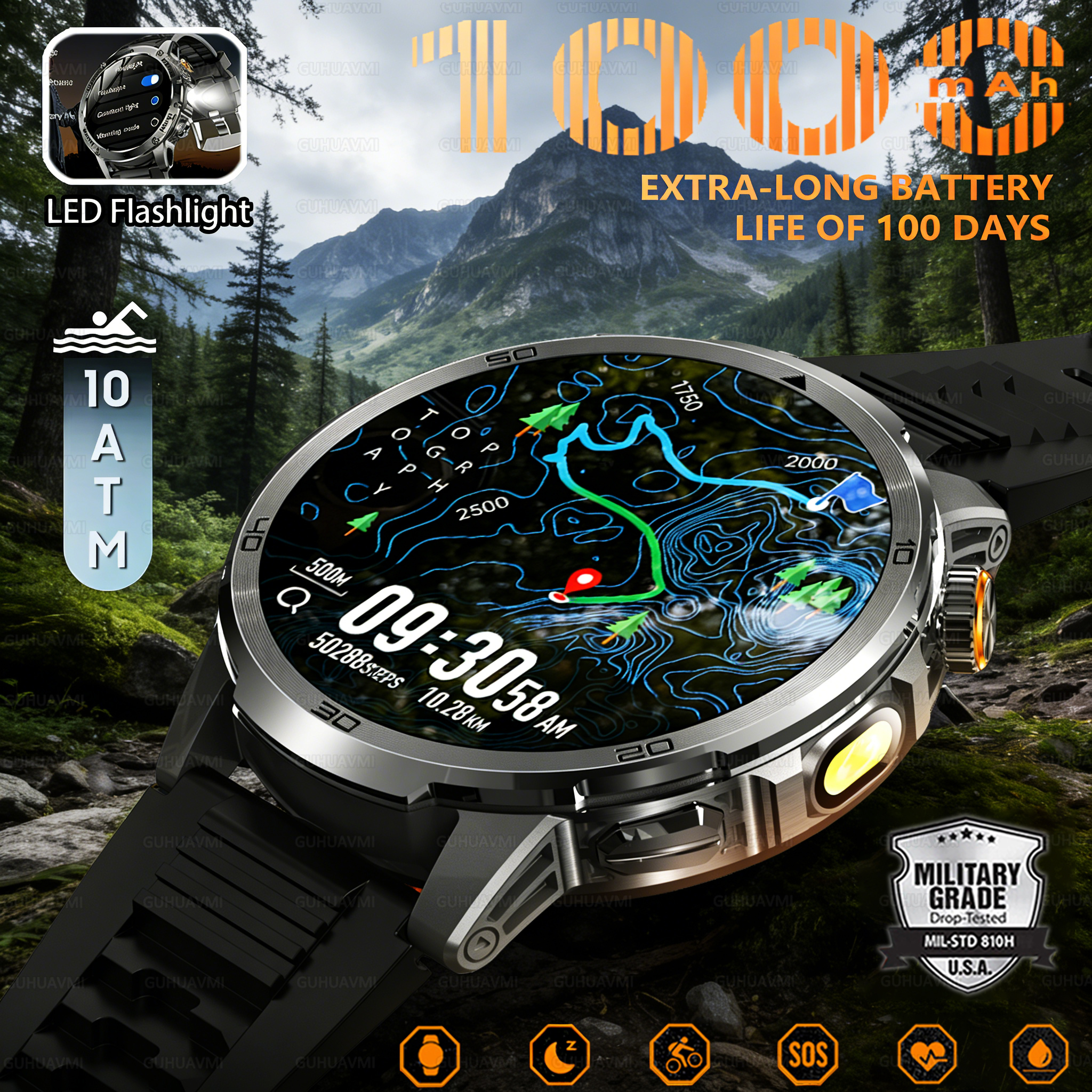 2026 New Outdoor Military 1.85 - Compass Lensatic ulasan dan harga