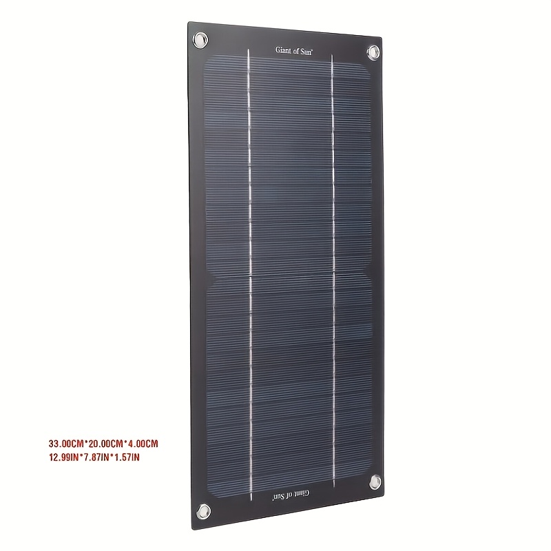 2026 New 18V 100A Solar Panel  - Solar Emergency Charger ulasan dan harga