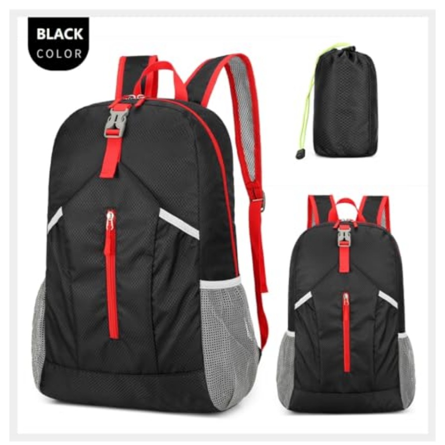25L Foldable Hiking Backpack,  - Water Bag Collapsible ulasan dan harga