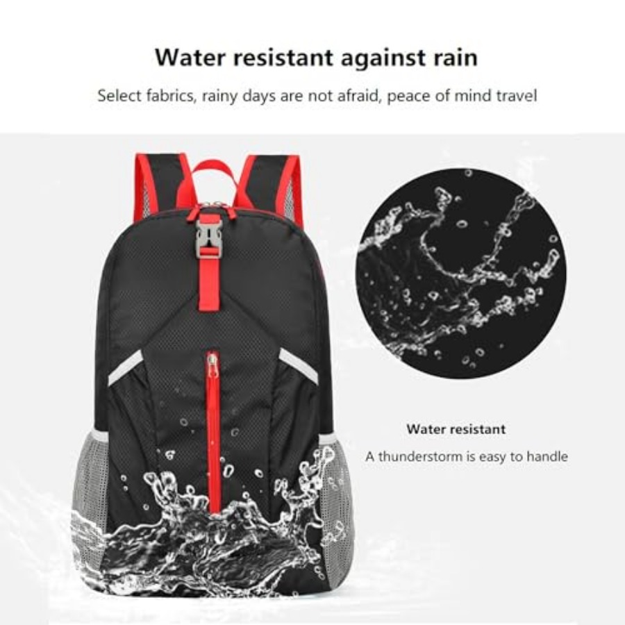 25L Foldable Hiking Backpack,  - Water Bag Collapsible ulasan dan harga