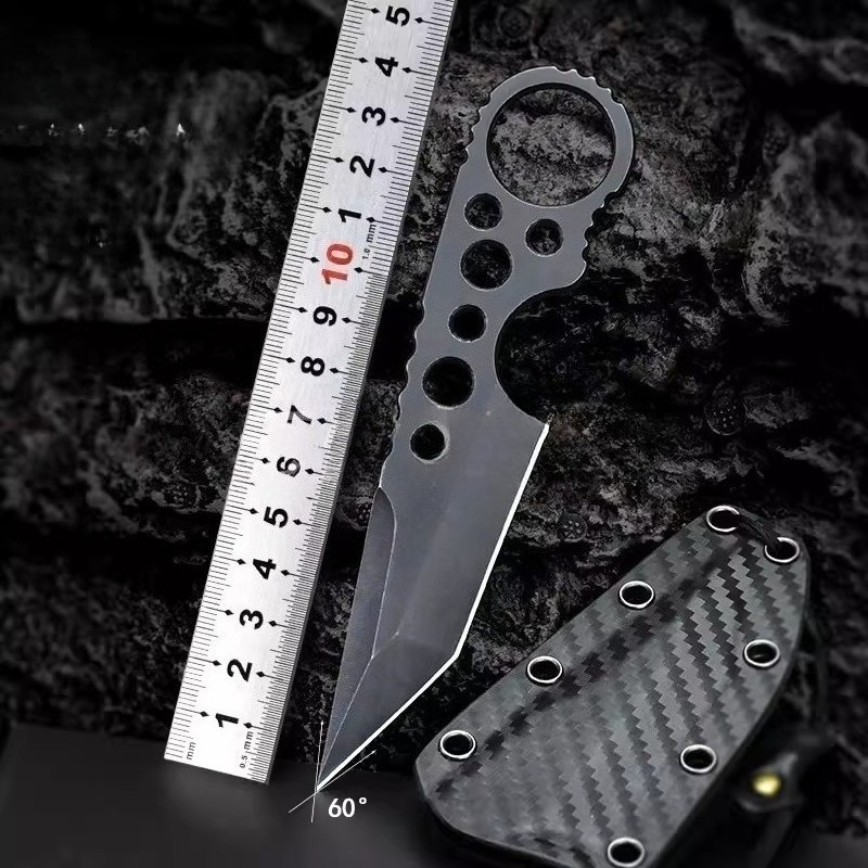 All 440c Mini Straight Knife w - Bushcraft Knife Fixed ulasan dan harga