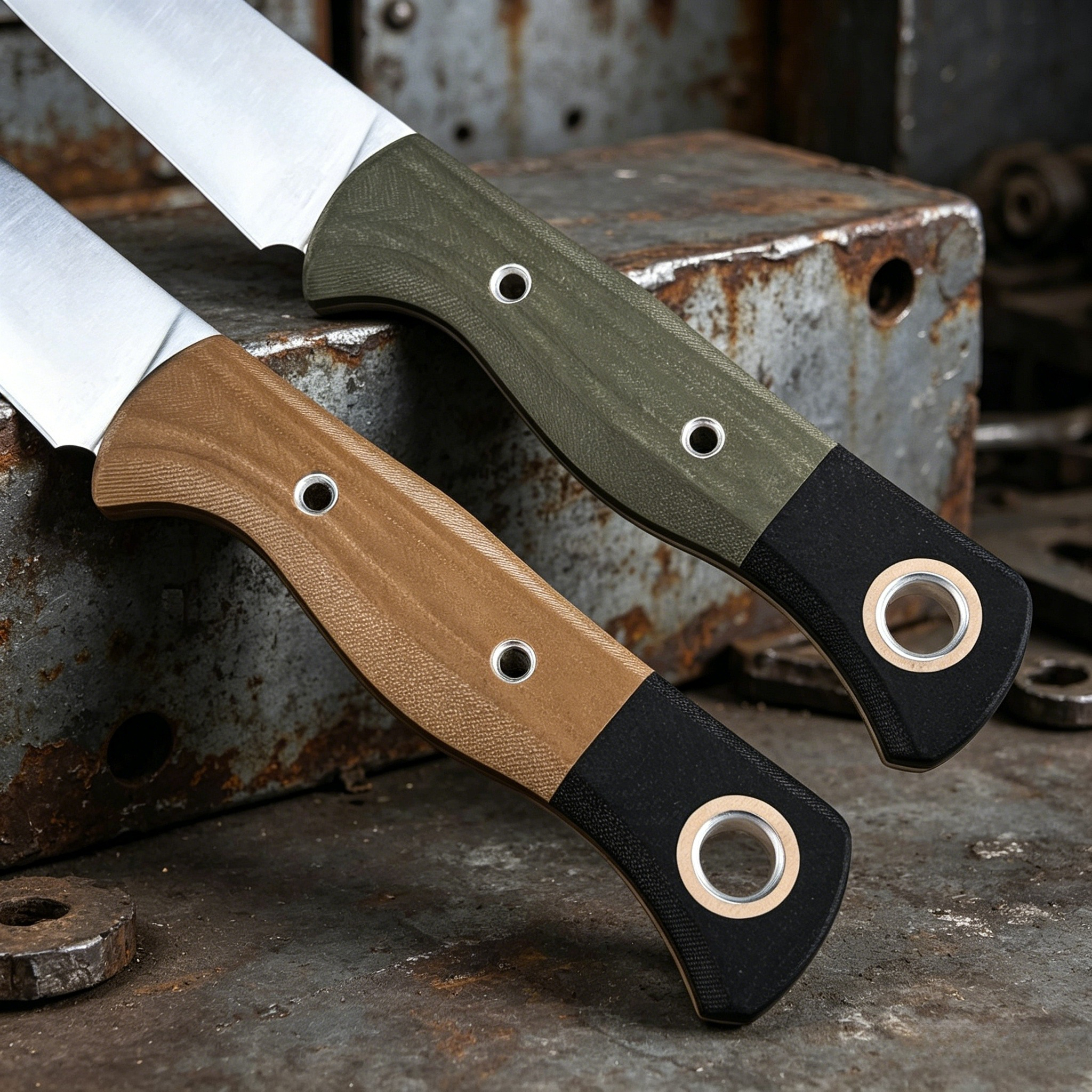 BM 4050 Outdoor Camping Knife  - Bushcraft Knife Fixed ulasan dan harga