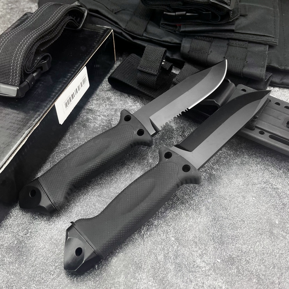 Stainless Steel Outdoor Surviv - Bushcraft Knife Fixed ulasan dan harga