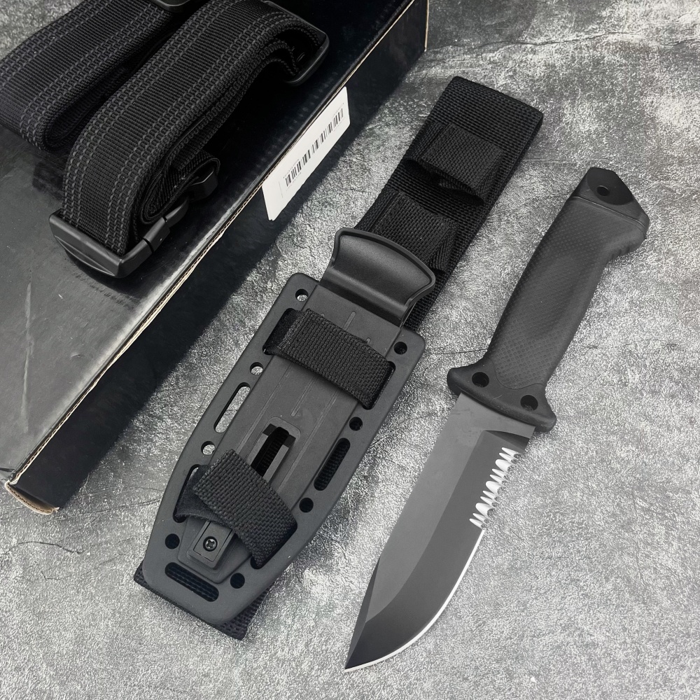 Stainless Steel Outdoor Surviv - Bushcraft Knife Fixed ulasan dan harga