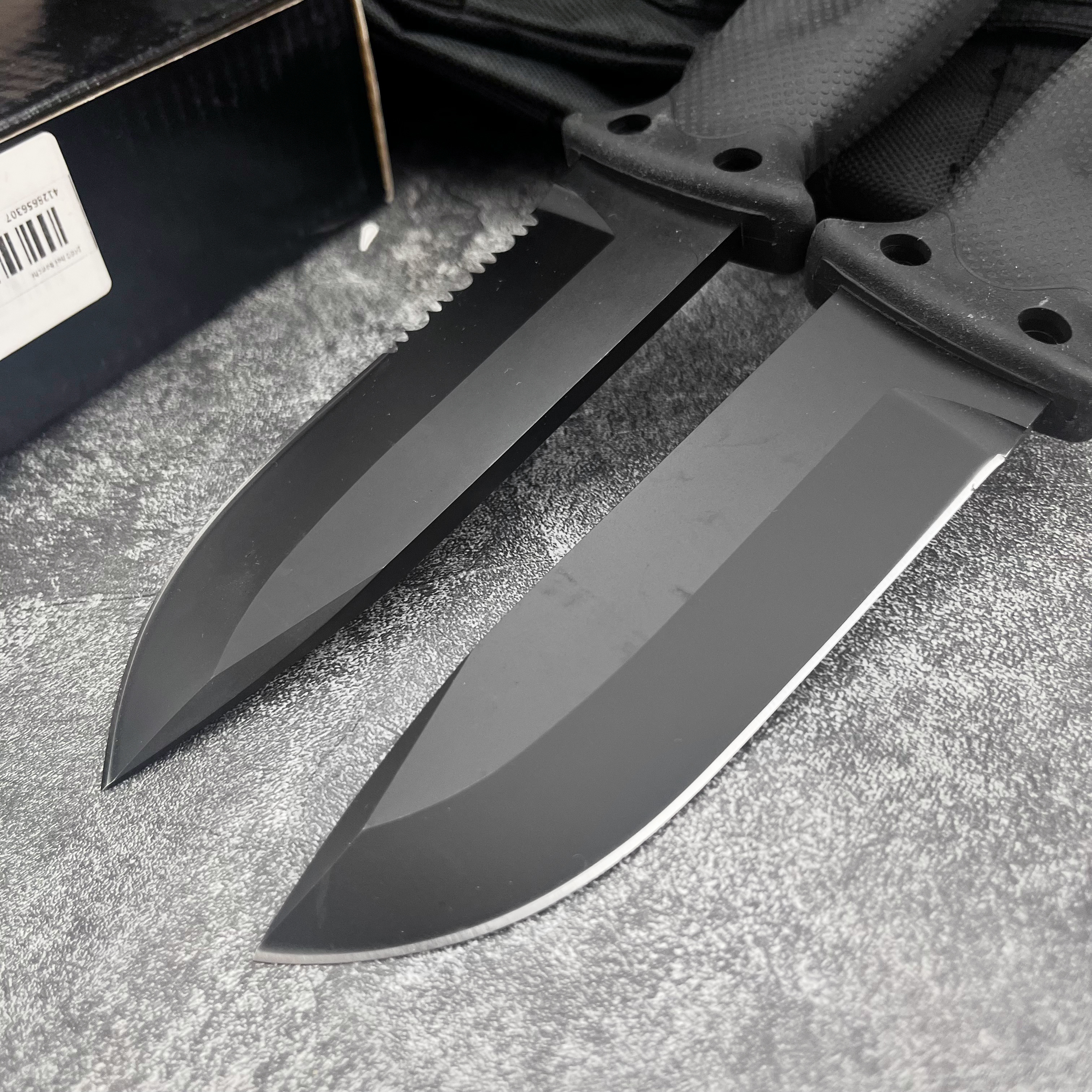 Stainless Steel Outdoor Surviv - Bushcraft Knife Fixed ulasan dan harga