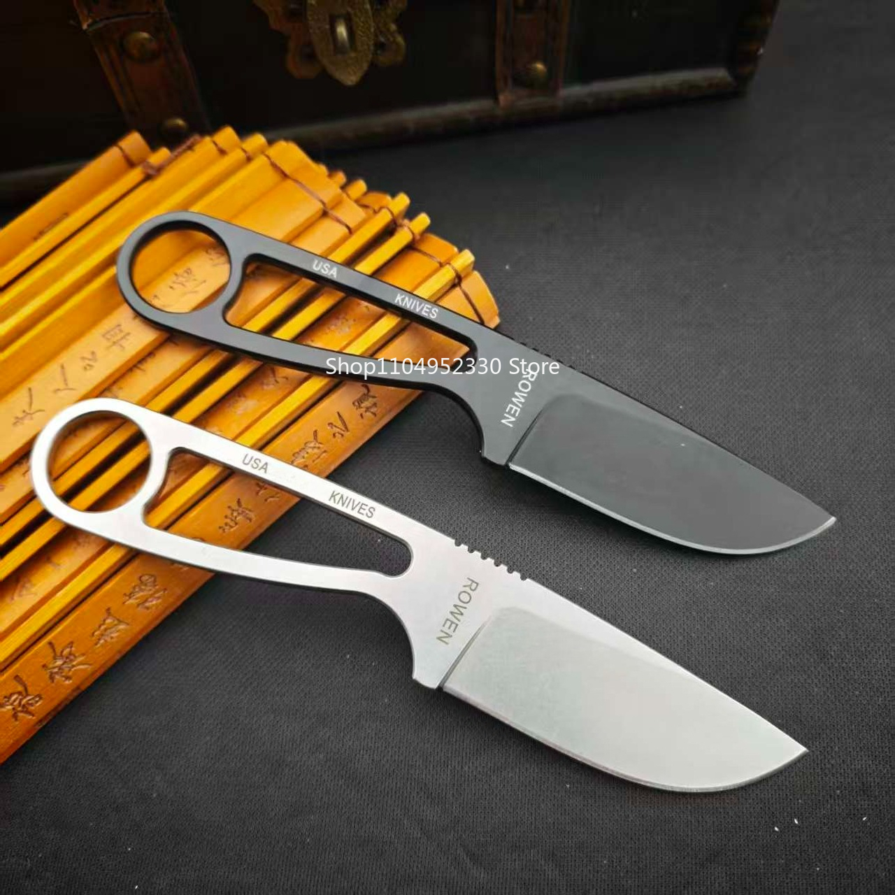 IZULA Stainless Steel Fixed Bl - Bushcraft Knife Fixed ulasan dan harga
