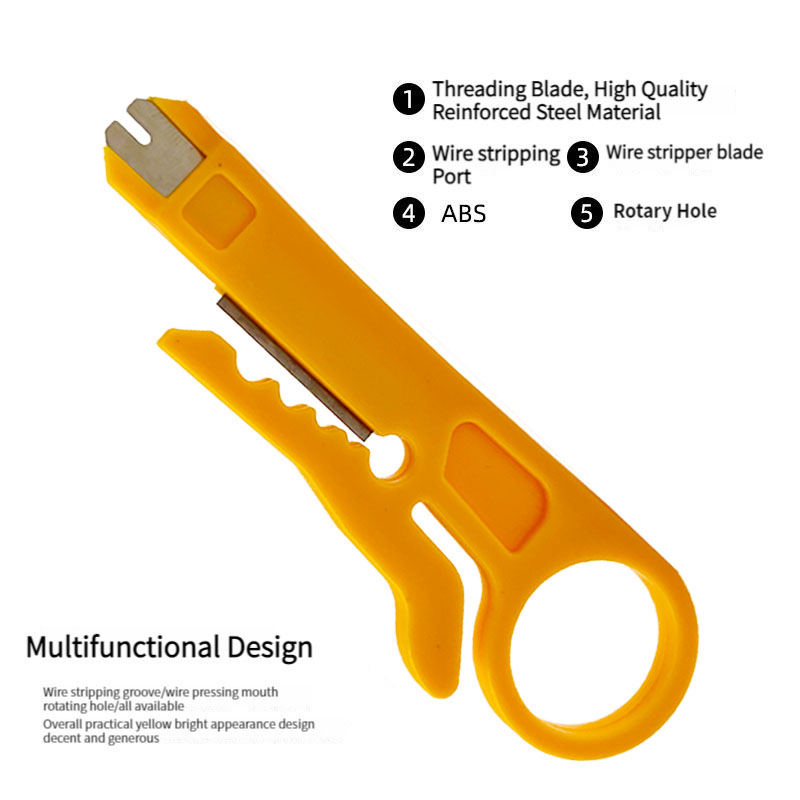 COMNEN Wire Stripper Knife Rj4 - Multi Tool Plier ulasan dan harga