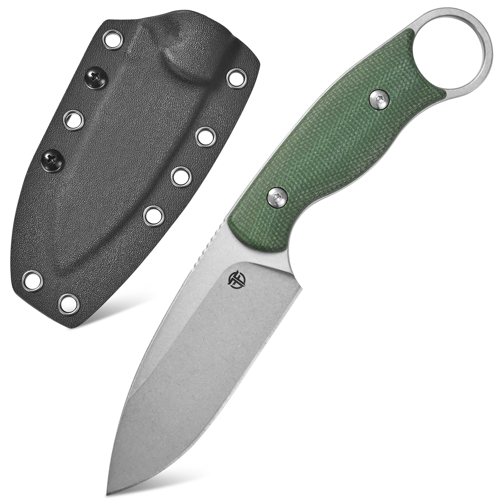 FF116 Fixed Blade Knife VG10 S - Bushcraft Knife Fixed ulasan dan harga
