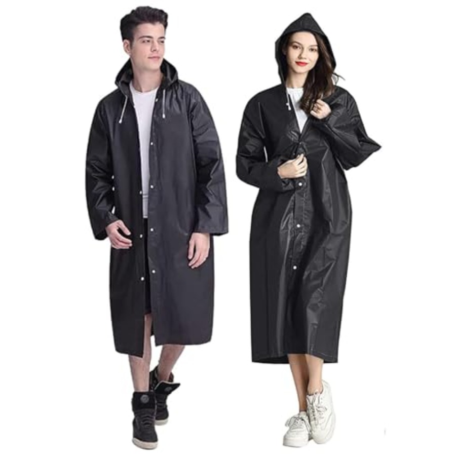 Rain Coat Poncho for Adult, 2  - Emergency Poncho Rain ulasan dan harga