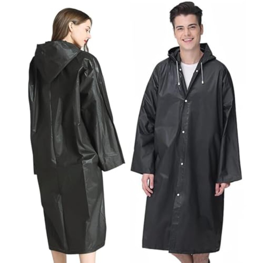 Rain Coat Poncho for Adult, 2  - Emergency Poncho Rain ulasan dan harga