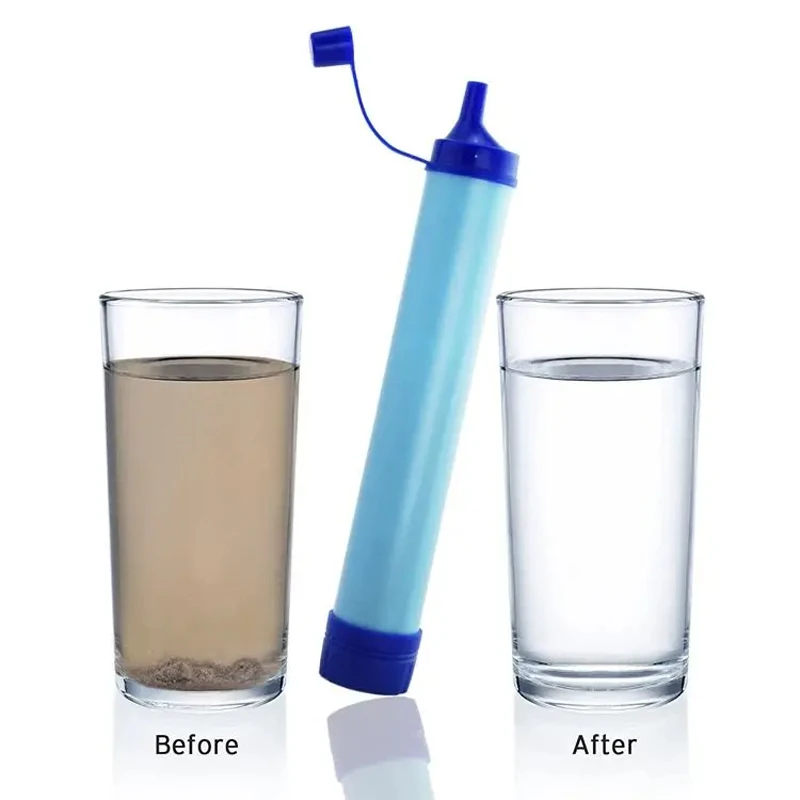 Mini Water Filter Straw Outdoo - Water Purification Straw ulasan dan harga
