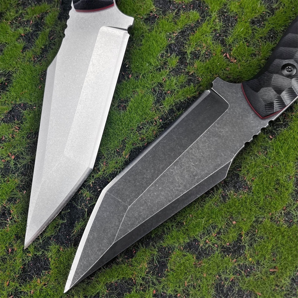 Outdoor EDC Fixed Blade Knife  - Bushcraft Knife Fixed ulasan dan harga