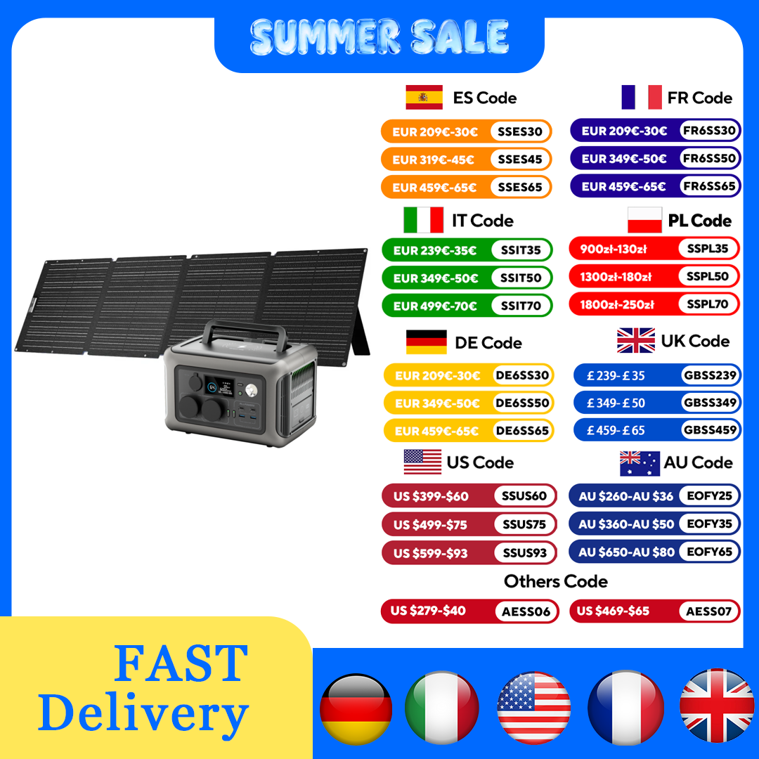 ALLPOWERS R600 299Wh 600W LiFe - Solar Emergency Charger ulasan dan harga