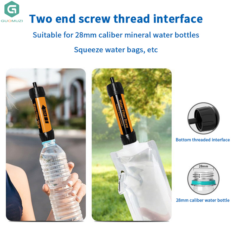 Outdoor Mini Water Filter Stra - Water Purification Straw ulasan dan harga