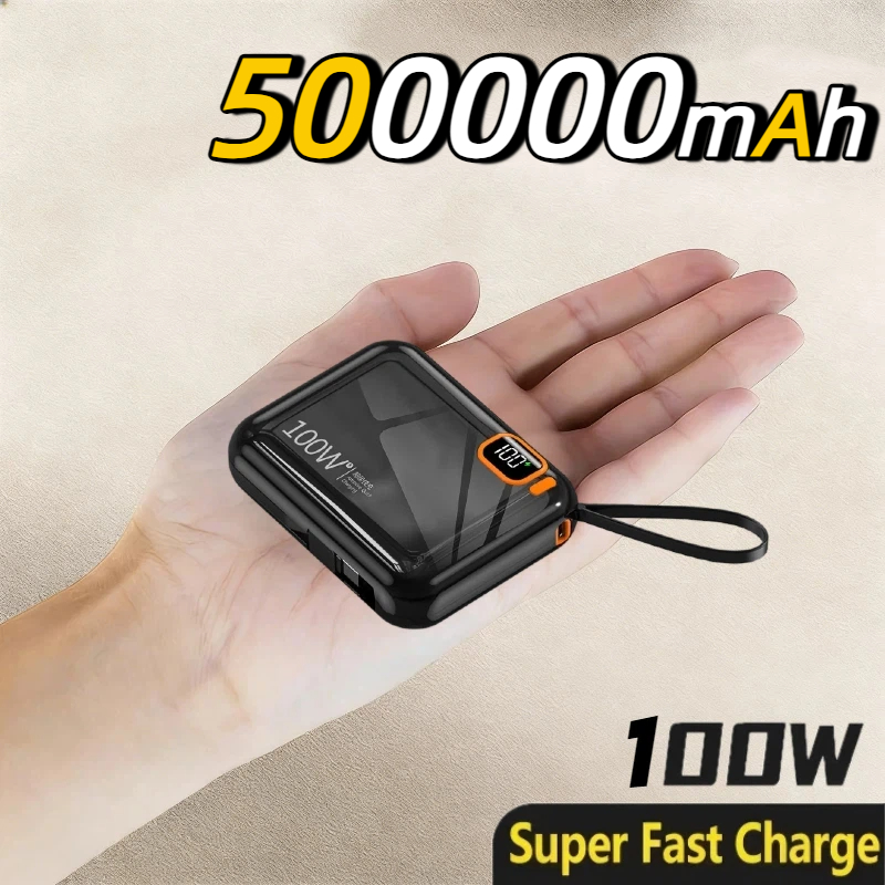 50000mAh Power Bank 100W Detac - Solar Emergency Charger ulasan dan harga