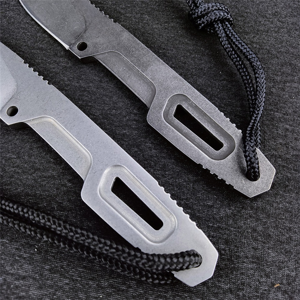 SATRE Fixed Blade EDC Knife D2 - Bushcraft Knife Fixed ulasan dan harga