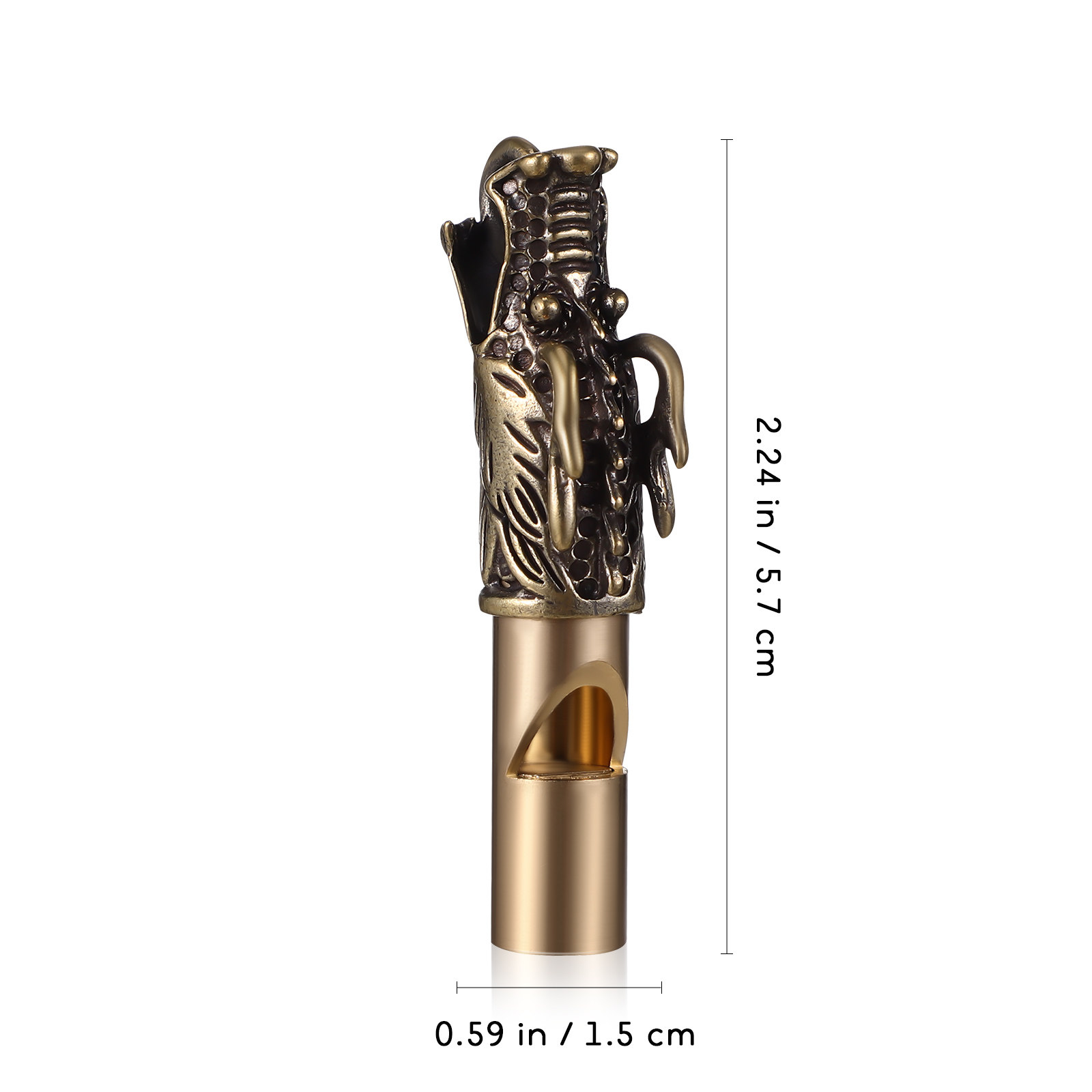 3Pcs Chinese Dragon Whistles B - Emergency Whistle Loud ulasan dan harga